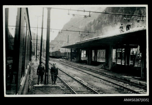 Austrian border, November 1948